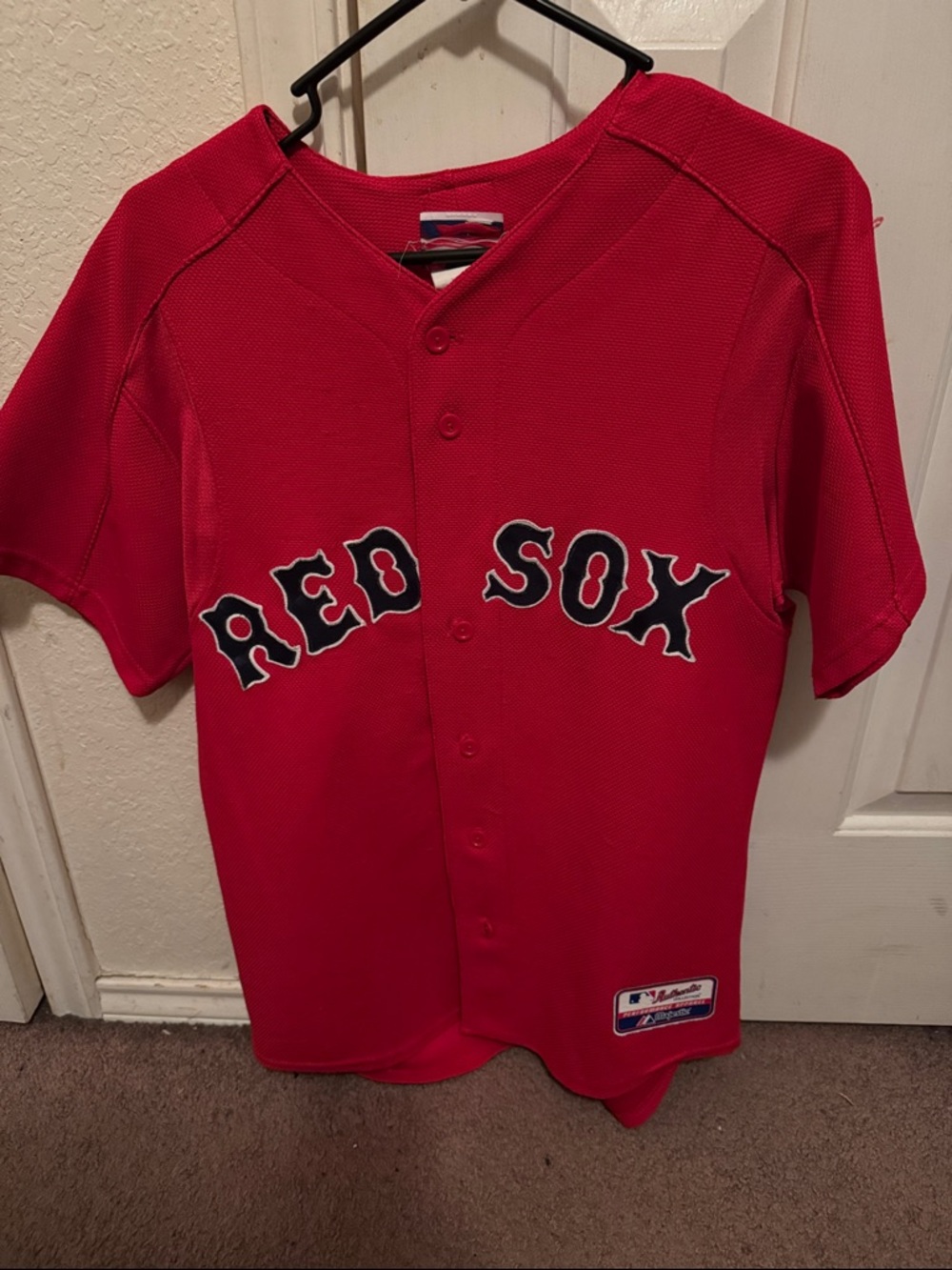Majestic Authentic Boston Red Sox Nomar Garciaparra Jersey Size S